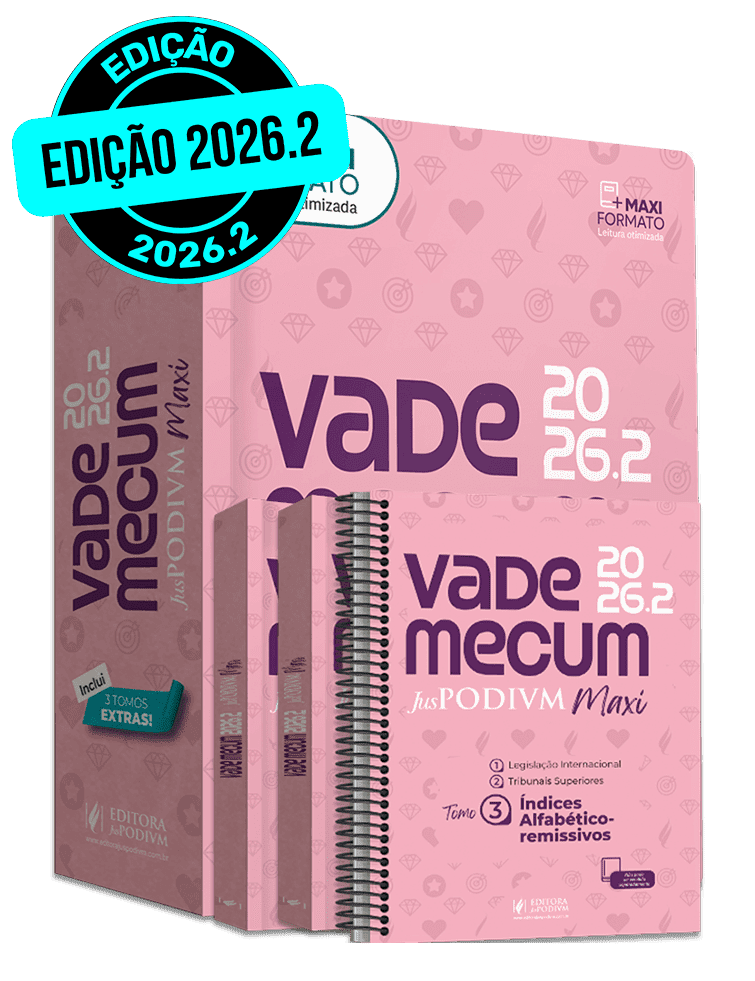 VM Juspodivm Maxi - 2º Semestre - Capa Rosa (2026)
